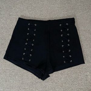 Tobi Criss-Cross Shorts